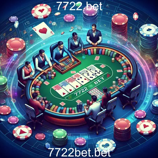 Explorando as Mesas de Jogos no 7722 Bet